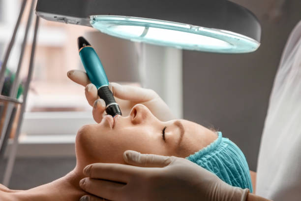 جلسات نضارة البشرة الطبية